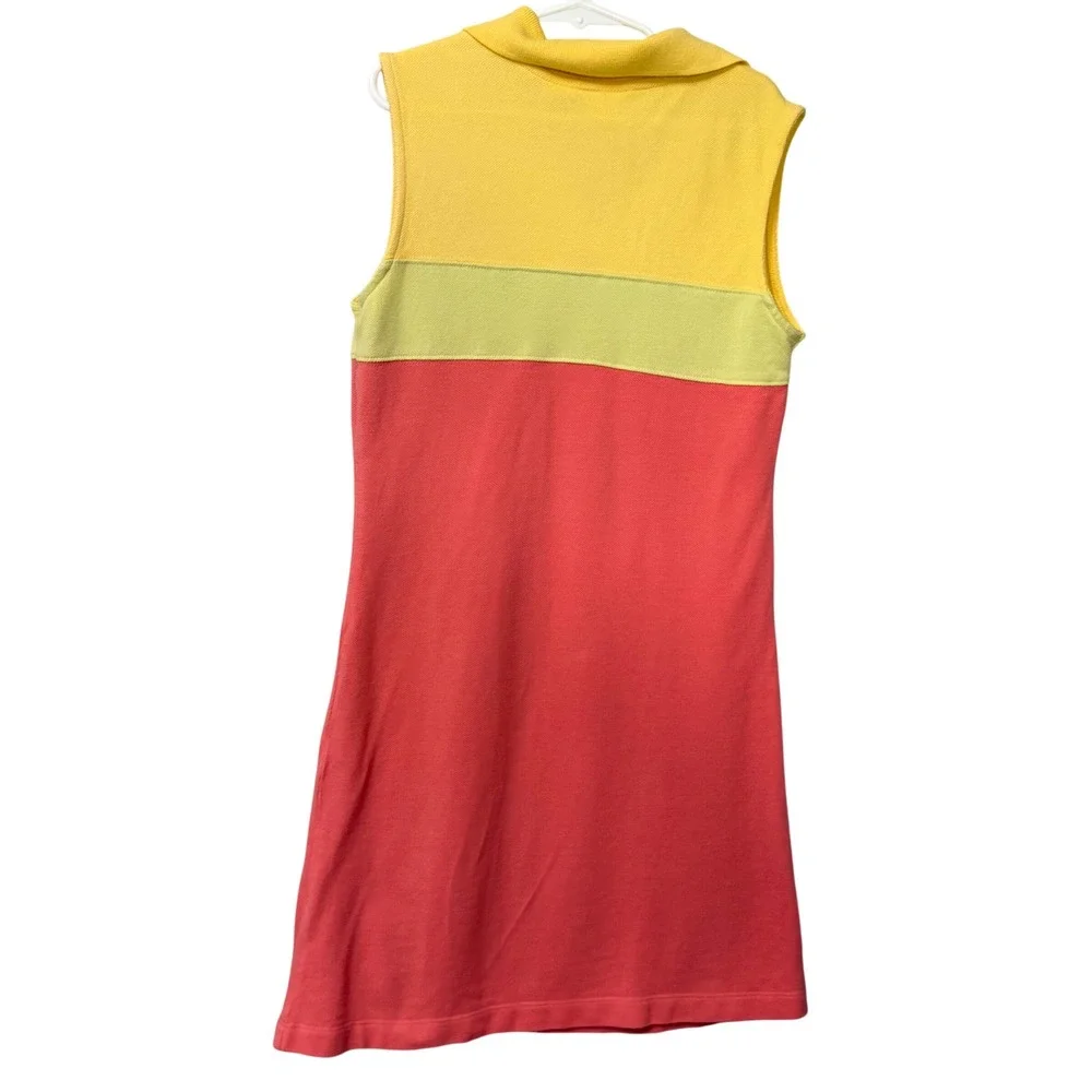 Hearts & Flowers 90's Vintage Colorblock Cotton Dress Sleeveless Retro Girls 12